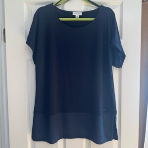 Calvin Klein Women's Navy Top